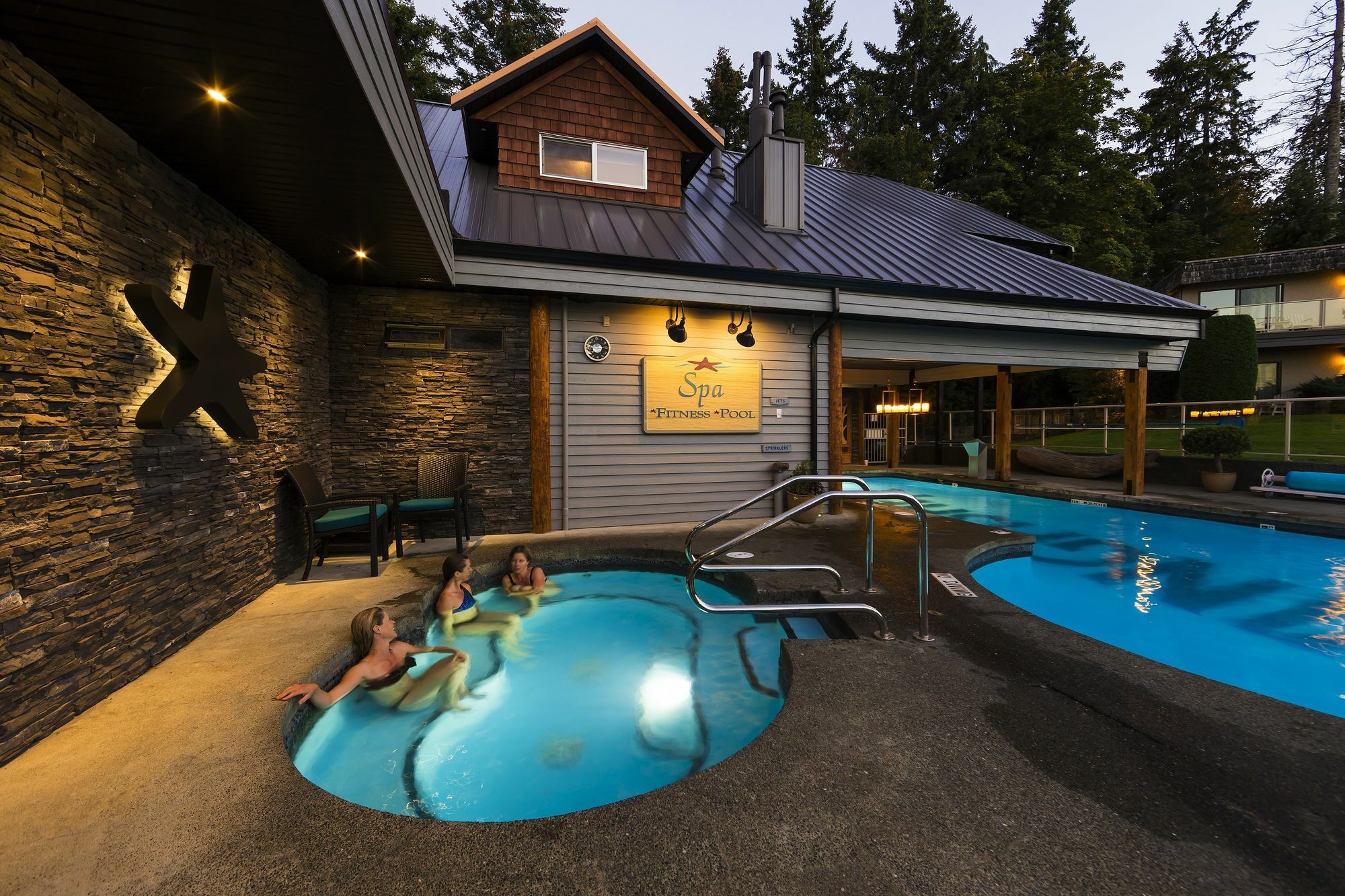 Kingfisher Pacific Resort & Spa Courtenay Eksteriør bilde